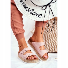 Női papucs Big Star Pink FF274669 rózsaszín 1