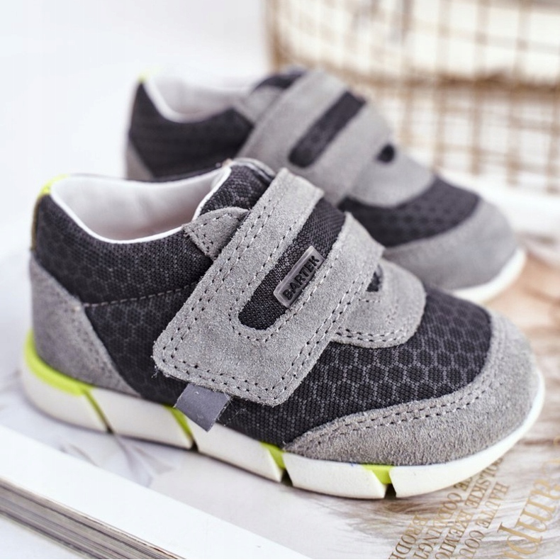 Bartek S.A. Gyermek Brogues fiúknak Grey Bartek T-71949 / SA1 szürke 1 Bartek S.A. Gyermek Brogues fiúknak Grey Bartek T-71949 / SA1 szürke 1