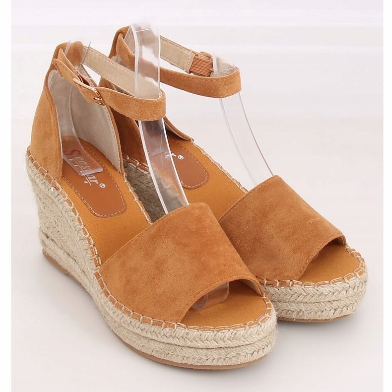 Espadrilles ék tevén TU147 Camel barna 1