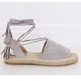Szürke espadrilles nőknek BB25 Szürke 1