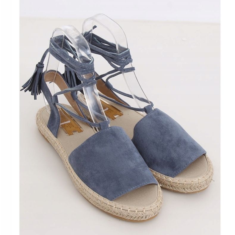 Kék női espadrilles BB25 Blue 1