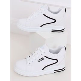 Fehér NB337 Fehér ék cipők 3