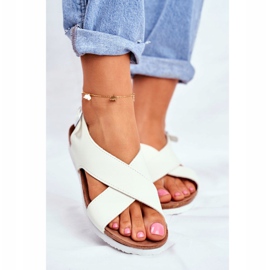 Női szandál Big Star White FF274623 fehér 2