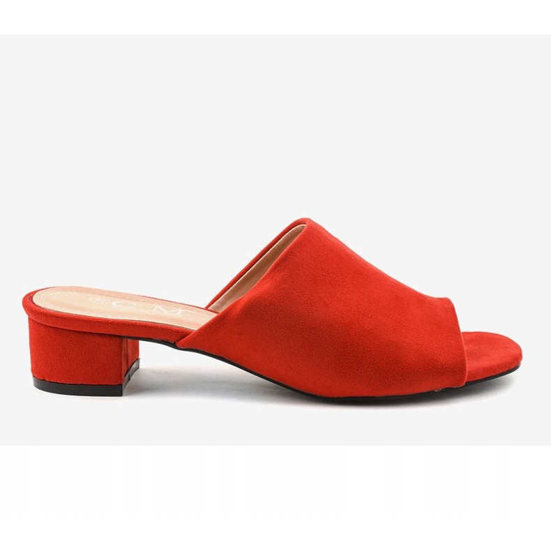 Piros magas sarkú szandál 77-91 2