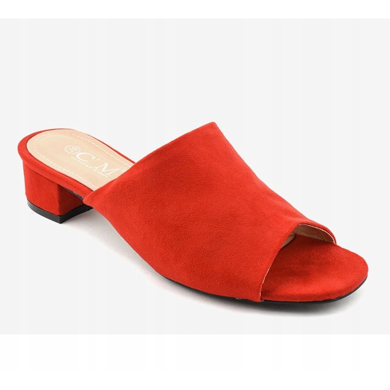 Piros magas sarkú szandál 77-91 1