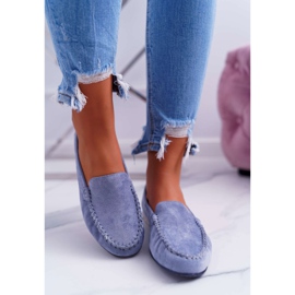 Női cipők Sergio Leone Suede Világoskék Winted 2