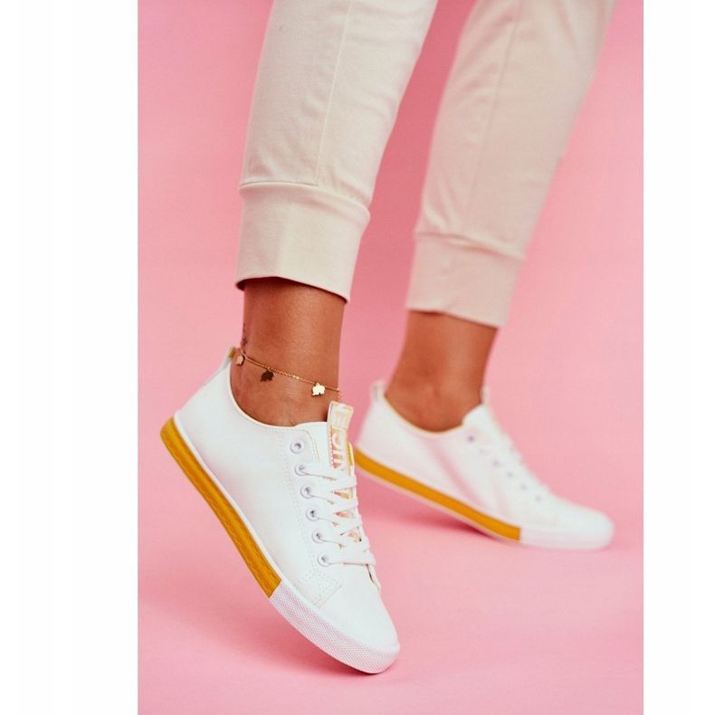 SEA Klasszikus női cipők Yellow Ville sárga 1