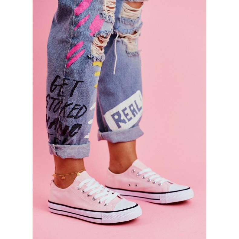 PS1 Női klasszikus rózsaszín Omerta cipők 1