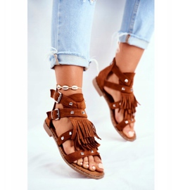 Boho Camel Balms női szandál barna 2