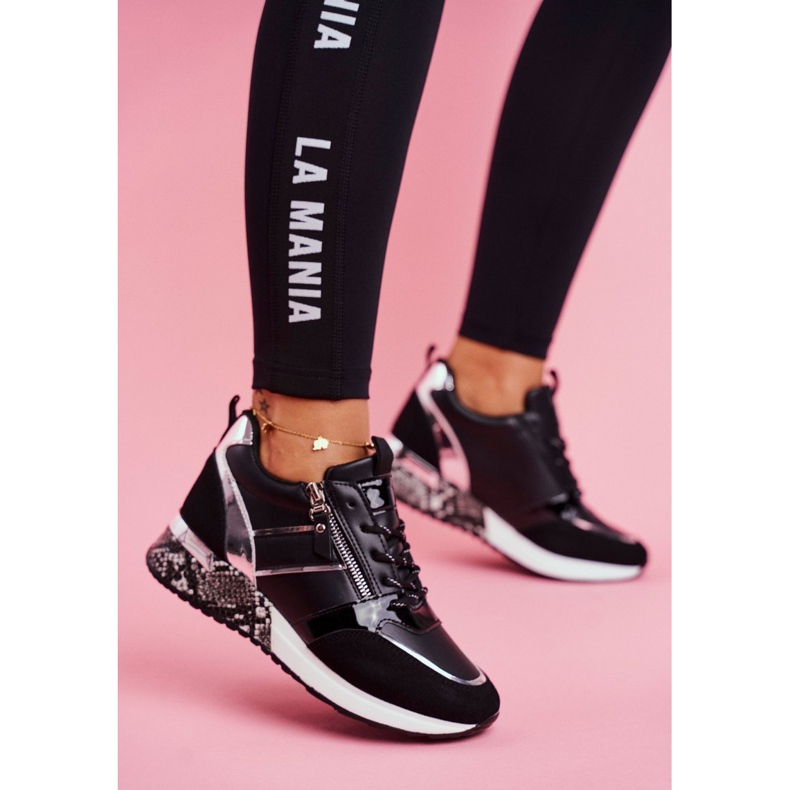 Női sportcipő Fekete ábra 1