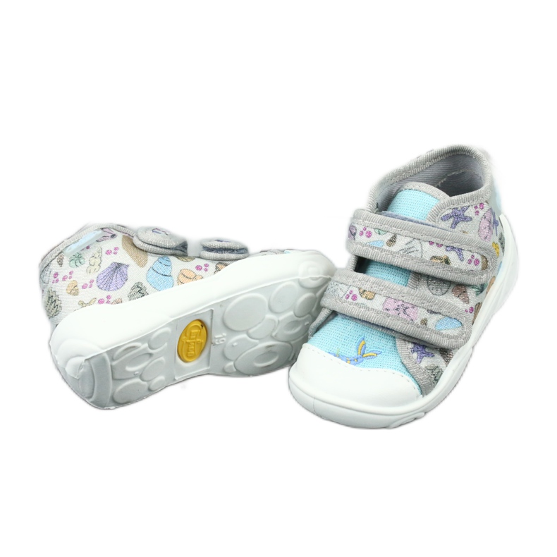 Befado gyermekcipő 212P065 kék szürke 4