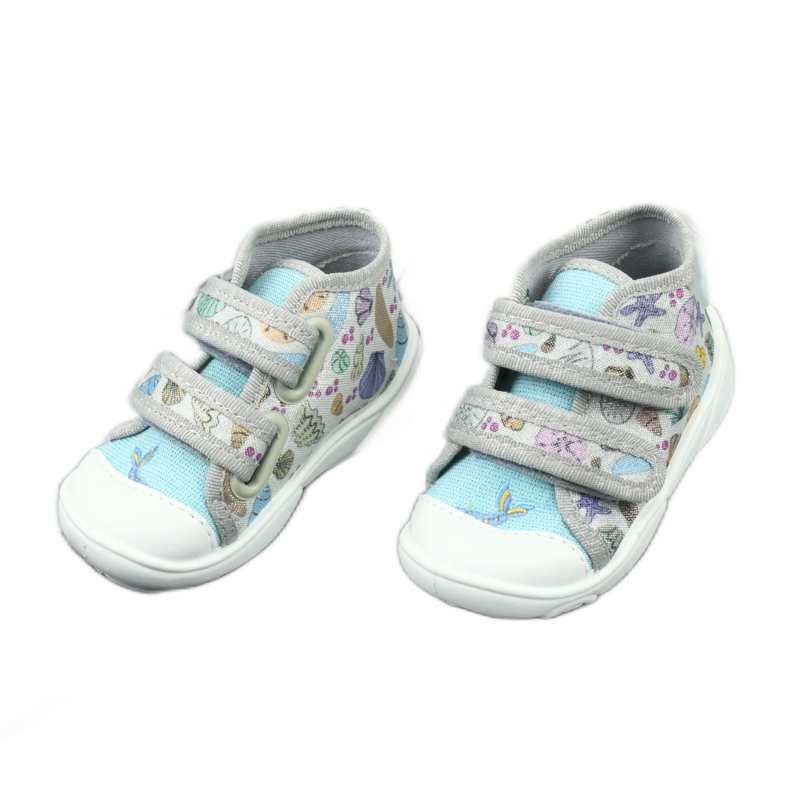 Befado gyermekcipő 212P065 kék szürke 3