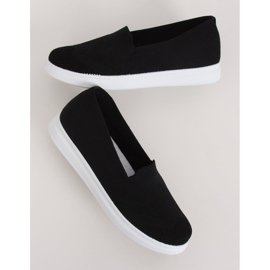 Fekete Női fekete cipők ZK069 Nero 1