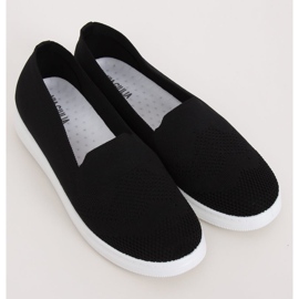 Fekete Női fekete cipők ZK069 Nero 2