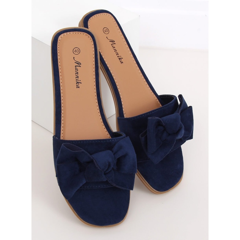 Navy blue női papucs WL1607 Navy sötétkék 2