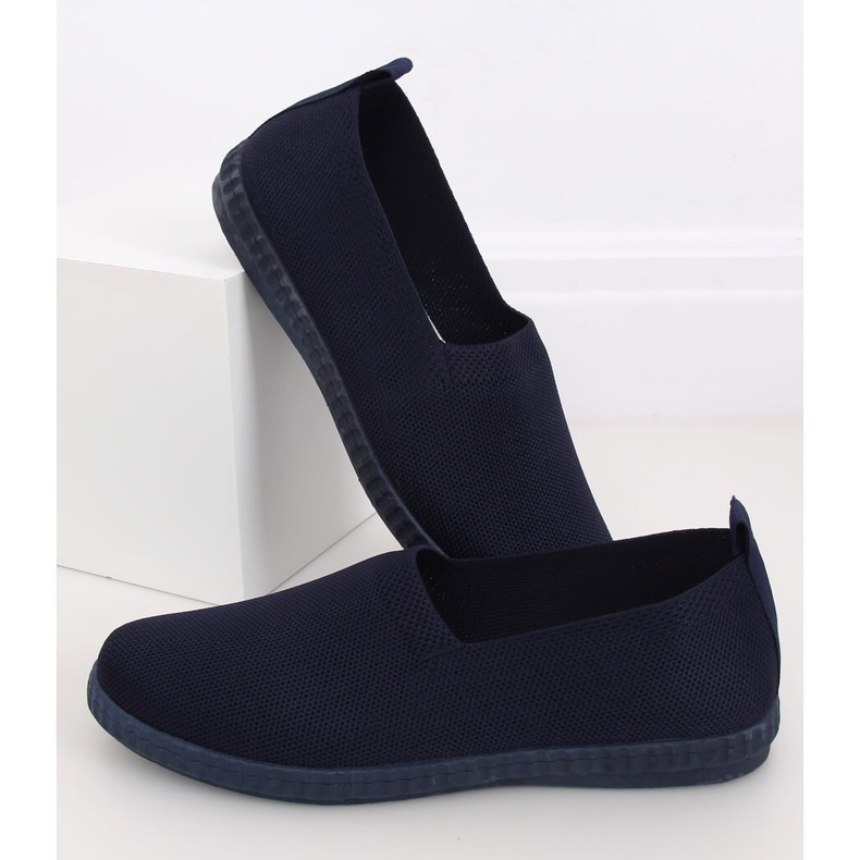 Női sötétkék cipők ZK118 Blu 2