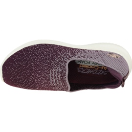 Skechers Ultra Flex W 13123-PLUM cipő rózsaszín szürke 2 Skechers Ultra Flex W 13123-PLUM cipő rózsaszín szürke 2