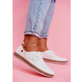 Női espadrilles Big Star White FF276043 fehér 1