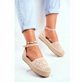 PS1 Női espadrillák bézs színű Palermo lenvászon platformon 2 PS1 Női espadrillák bézs színű Palermo lenvászon platformon 2