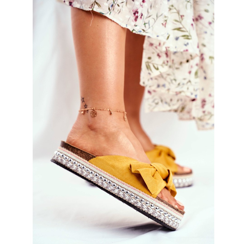 PS1 Női magas papucs sárga Mortigo 2 PS1 Női magas papucs sárga Mortigo 2