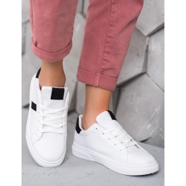 SHELOVET Sportcipő csillogással fehér 1