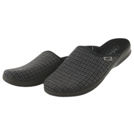 Befado férfi cipő pu 548M012 fekete szürke 4