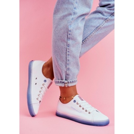 Cross Jeans Női cipők Cross Farmer Fehér Kék FF2R4077C 2