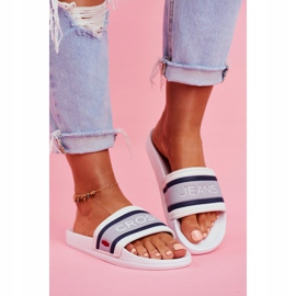 Cross Jeans Női papucs Cross Farmer Fehér FF2R4158C 1 Cross Jeans Női papucs Cross Farmer Fehér FF2R4158C 1