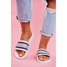 Cross Jeans Női papucs Cross Farmer Fehér FF2R4158C 2 Cross Jeans Női papucs Cross Farmer Fehér FF2R4158C 2