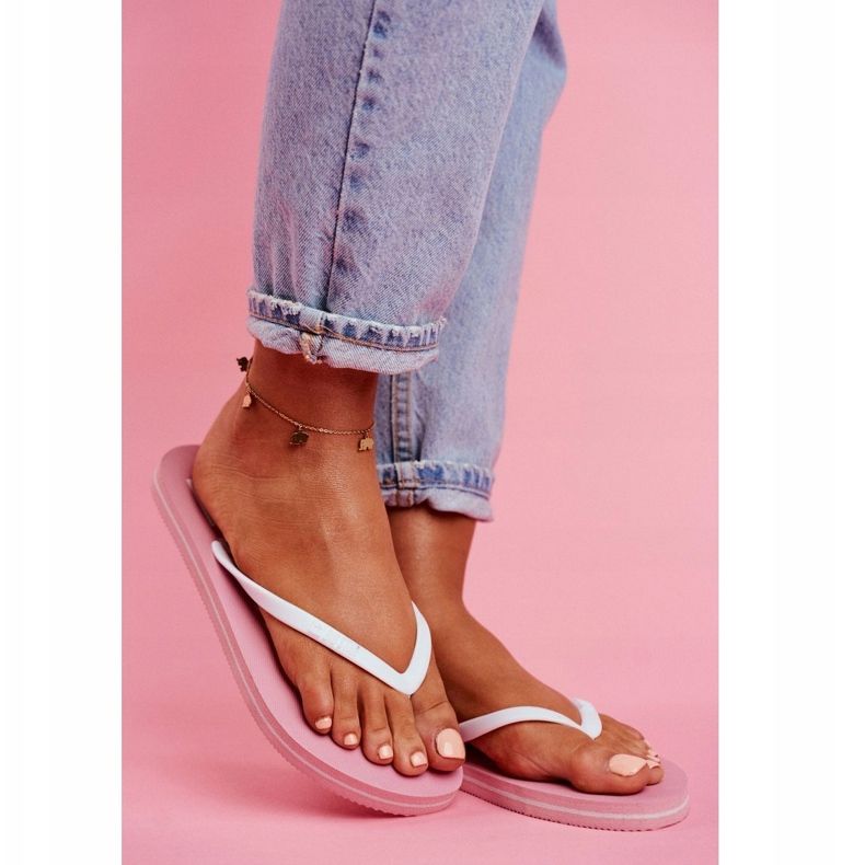 Női papucs Papucs Big Star Pink FF274A319 rózsaszín 1