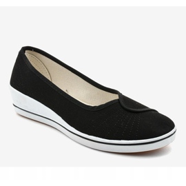 Fekete cipők, ék cipők K-1-001 1 Fekete cipők, ék cipők K-1-001 1