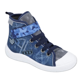 Befado gyermekcipő 268Y071 sötétkék kék sokszínű 1 Befado gyermekcipő 268Y071 sötétkék kék sokszínű 1