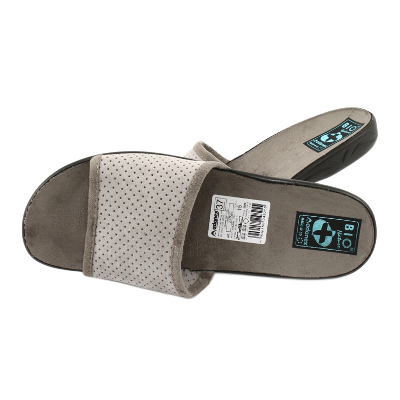 Adanex 24825 női papucs szürke 4