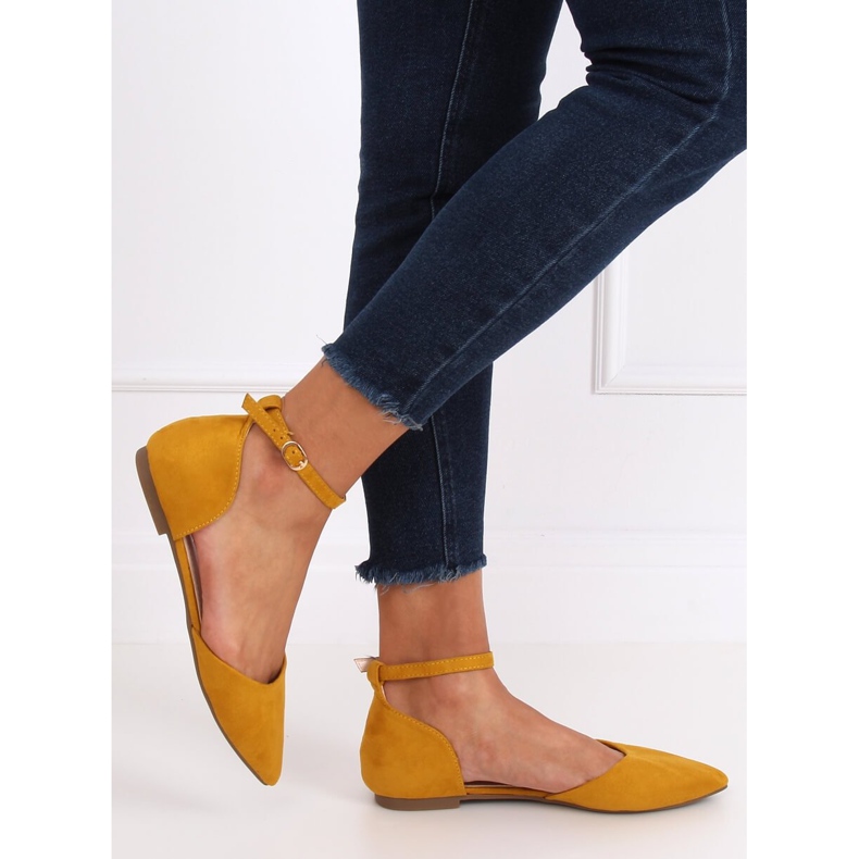 HD-100 Sárga mézes balerinák 1