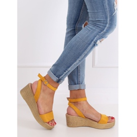 Ék szandál méz 019-18 Sárga 1