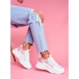 BUGO Női sportcipő Pink White Memory fehér rózsaszín 2