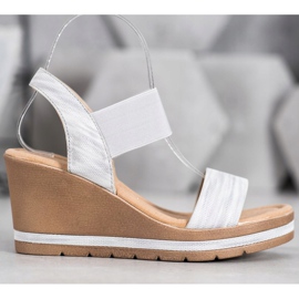 Sea Elves Stílusos ék szandál szürke 2