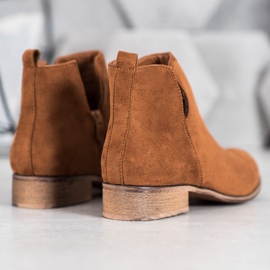 Evento Velúr csizma barna 1