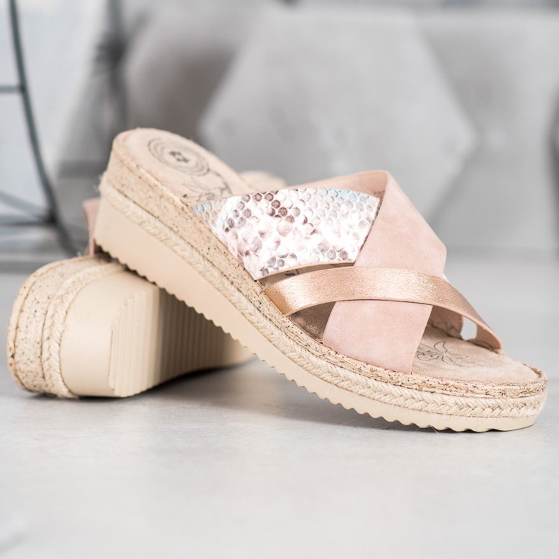 Evento Divatos porcipő rózsaszín 1