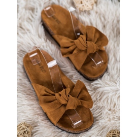 SHELOVET Velúr papucs íjjal barna 2