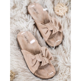 SHELOVET Velúr papucs íjjal barna 2