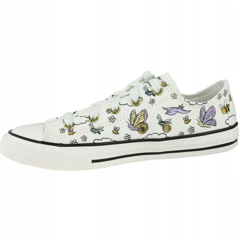 Converse Chuck Taylor All Star Low Kids 667898C fehér sokszínű 1