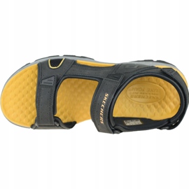 Skechers Tresmen-Hirano M 204106-BLK szandál fekete 2