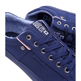 Férfi cipők Big Star Navy Blue AA174094 sötétkék 3