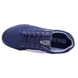 Férfi cipők Big Star Navy Blue AA174094 sötétkék 1