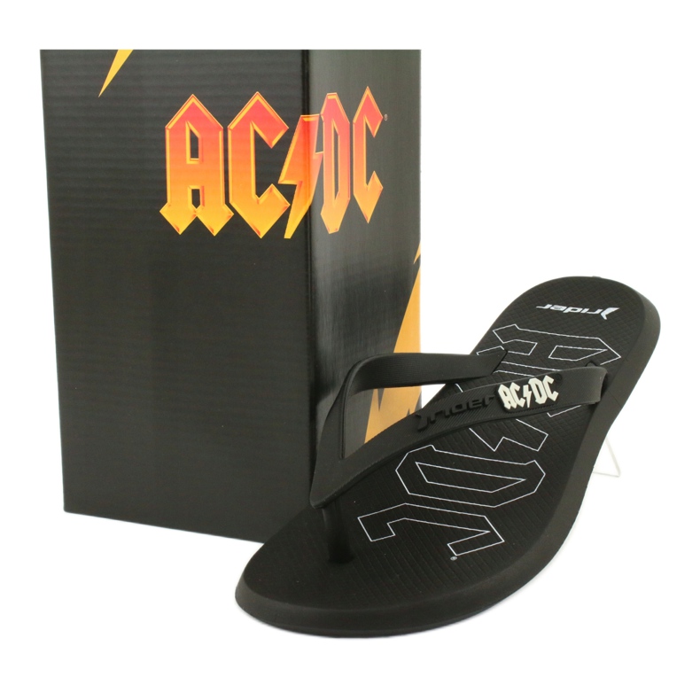 RIDER 82799 AC / DC papucs THONG AD férfi BRAZIL fehér fekete 6