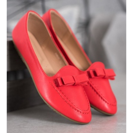 SHELOVET Piros urak öko bőrrel 1