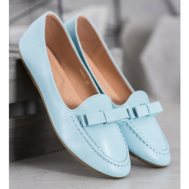 SHELOVET Kék urak öko bőrrel 1