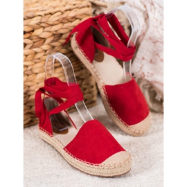 Seastar Kötött vörös espadrillák piros 1