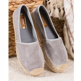 Seastar Szürke velúr espadrillák 1 Seastar Szürke velúr espadrillák 1